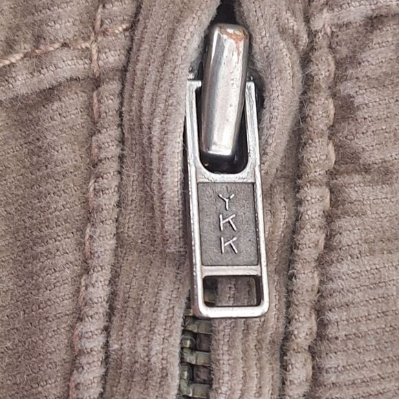 Ann Taylor Curvy Skinny Stretch Corduroy Pants Jeans Size 8 Tan Long 31" inseam - Picture 15 of 16